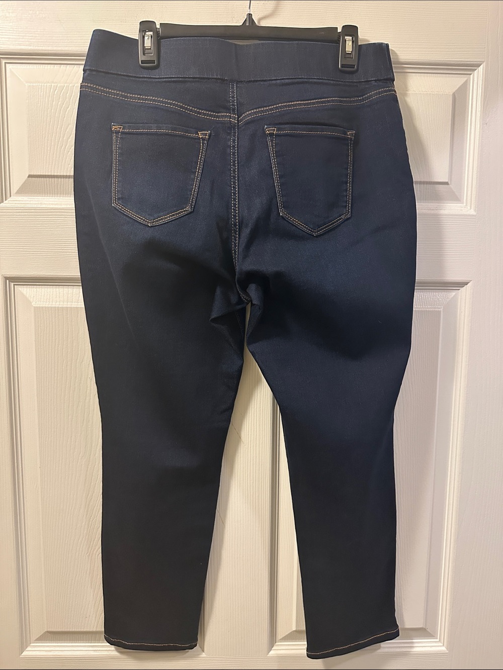 Women’s Nine West Heidi Pull On Skinny Crop Stretch Denim Jeans - Size 12